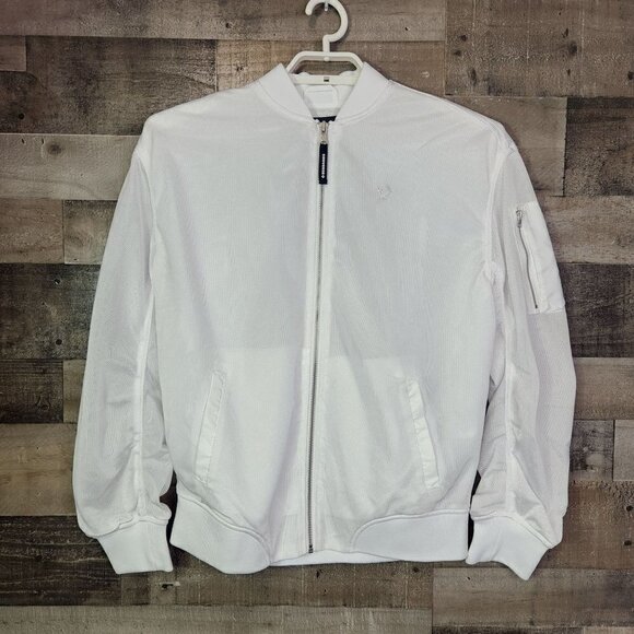 New Converse Mesh Mens Jacket Large - Picture 1 of 7